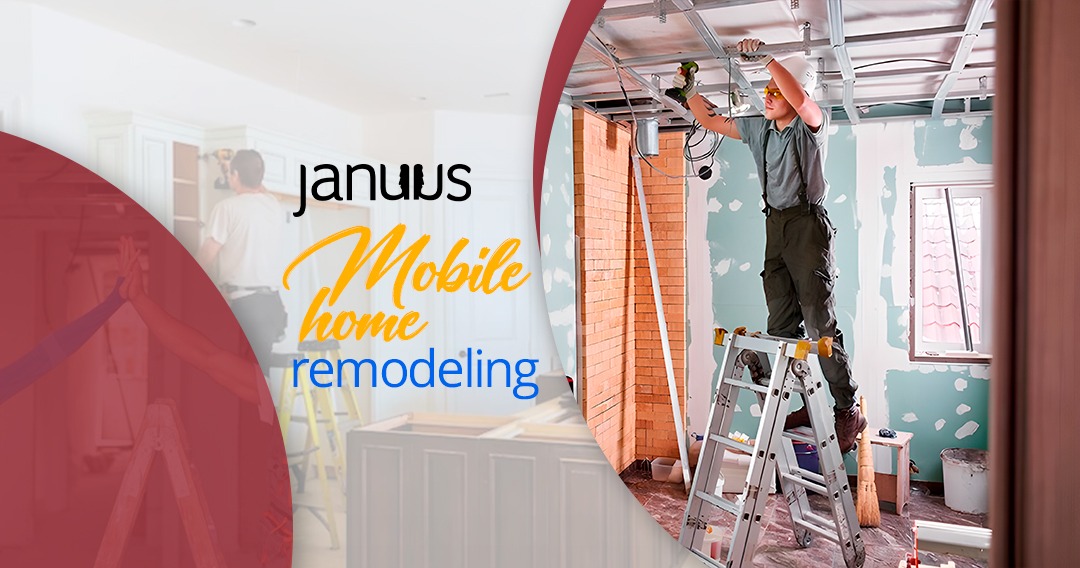 Mobile home remodeling